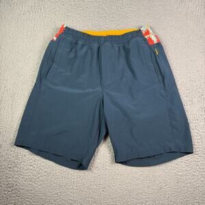 Birddogs Shorts Mens L Long Navy Boom For Your Boomstick Lined Tomas Cruz Parrot